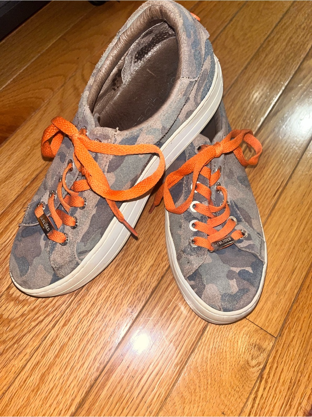 Camo and Orange J / Slides Sneakers - Picture 5 of 6
